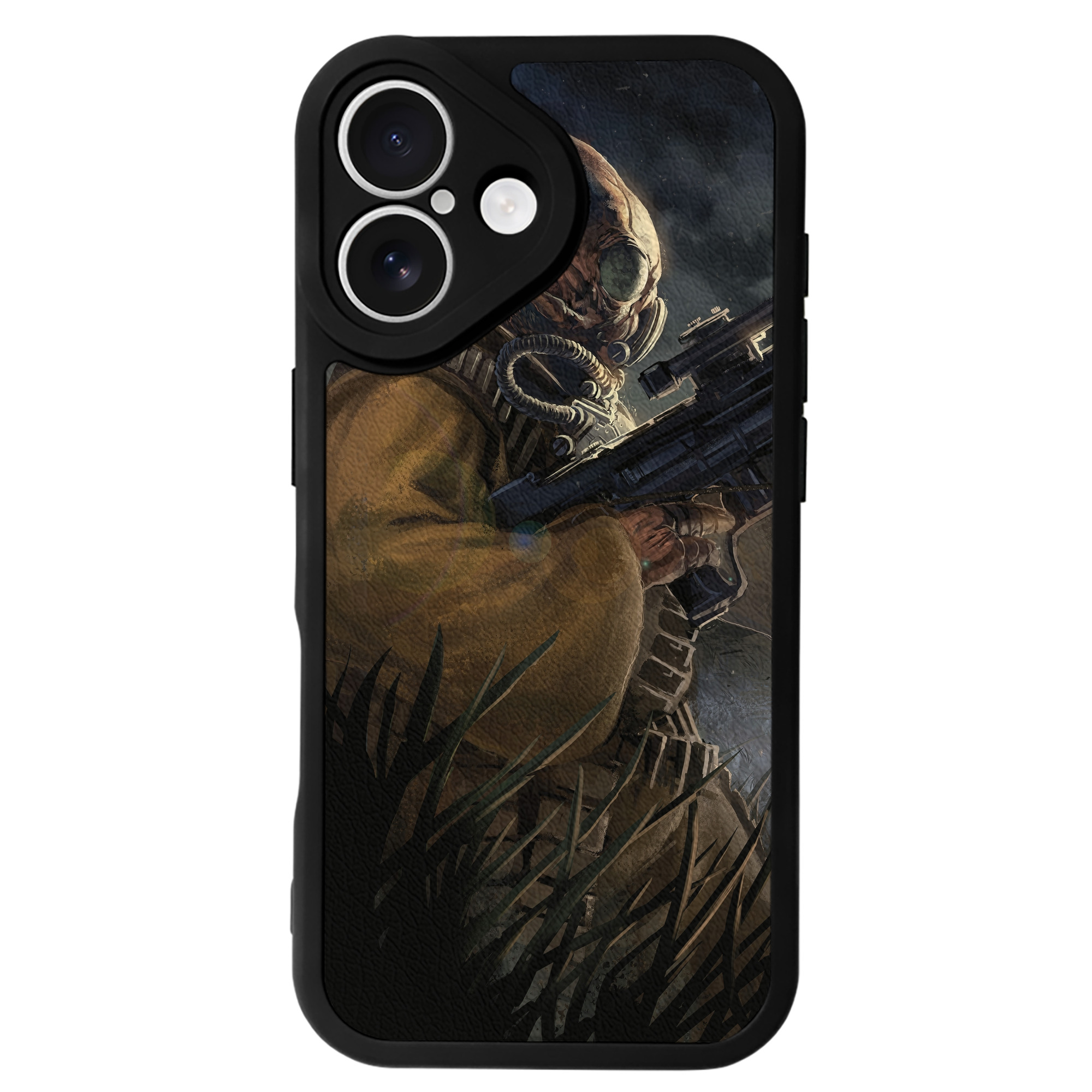 （画像用） スター・ウォーズ Star Wars 【iPhone 16シリーズ対応】シリコンスマホケース（レザー調） 材質：シリコン